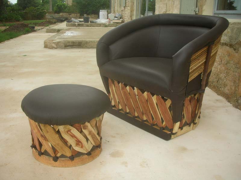 Les fauteuils equipales en cuir